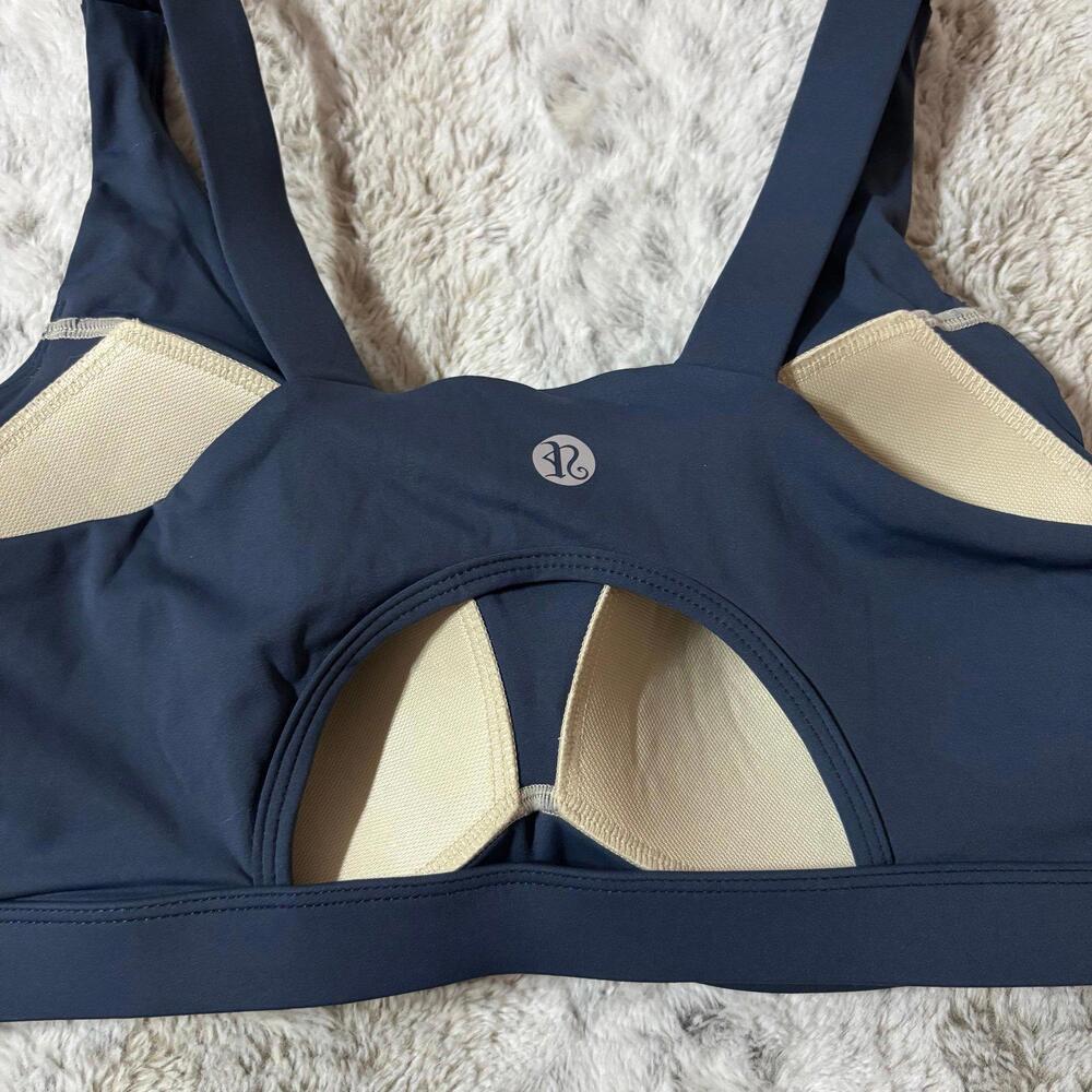 running girl two pack sports bras orange blue XL - Picture 6 of 8
